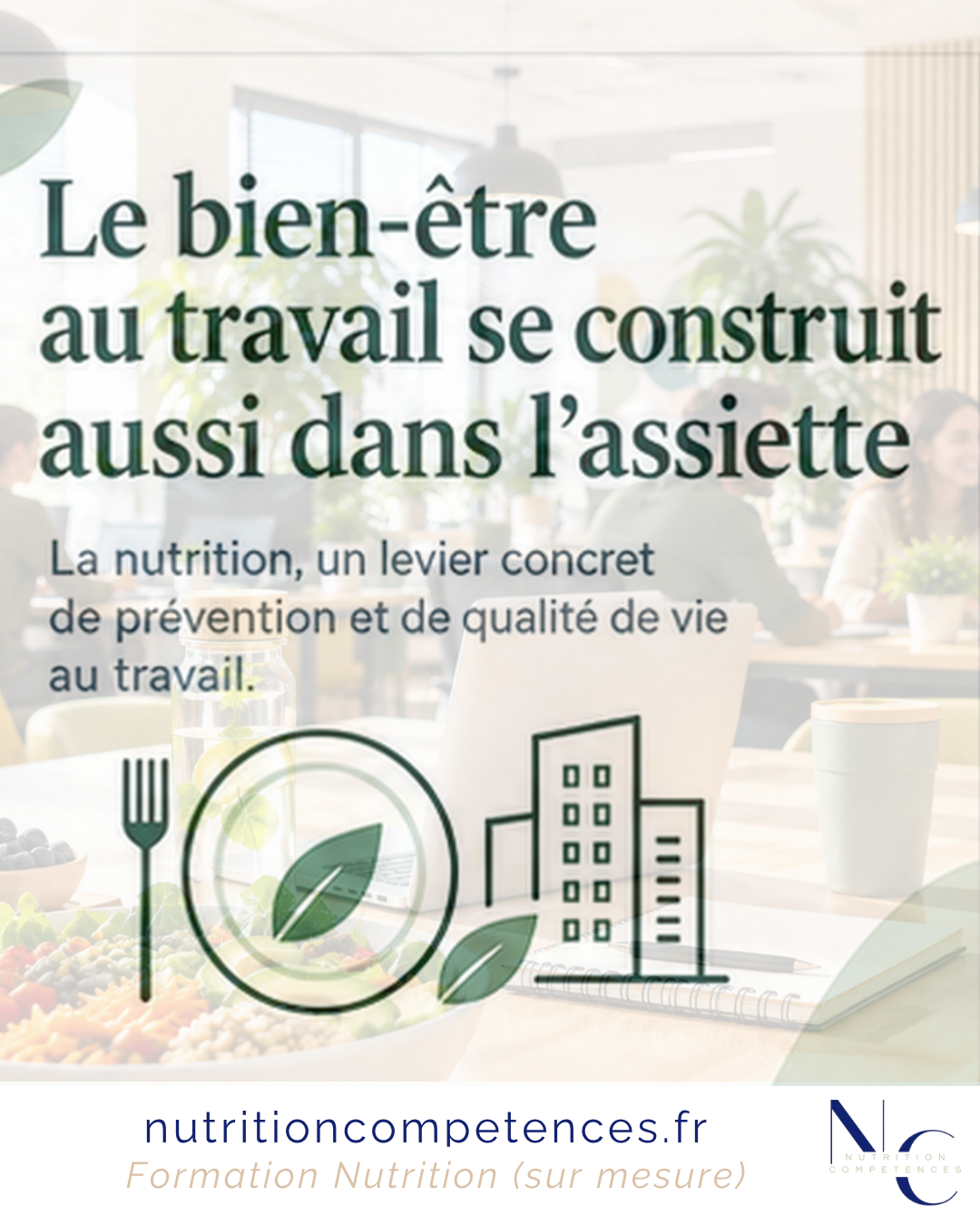 Bien-être au travail et nutrition en entreprise