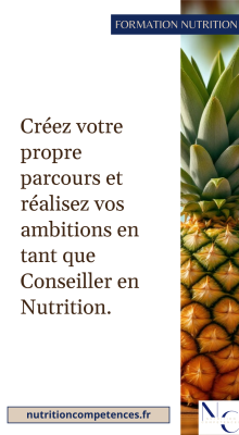 métiers nutrition formation parcours individualisé